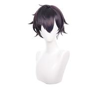 Vtuber So Cosplay Wig Short Heat Resistant Synthetic Hair Pelucas Anime Halloween Party Wigs