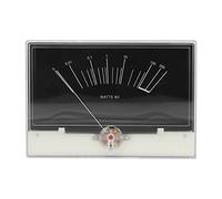 VU Level Meter High Accuracy Power Analyzer for Various Scenarios White Light Amplifier Premium ABS Material