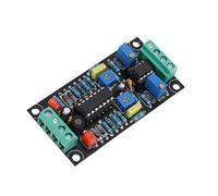 VU Meter Driver Board, Dual Channel 500uA Single Power Supply DB Level Meter Module with LM358 Chips, for Audio Systems