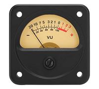 VU Meter High Accuracy Backlight Sound Level Tester for DIY, Recording Studio, Home Audio ABS Material