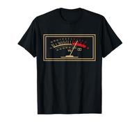 VU Meter Music Lovers Vinyl Record Collector Retro Novelty T-Shirt