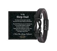 VU100 Step Dad Gifts BirthdayGifts for Him Best Step Dad Bracelet