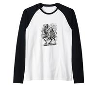 Vuall Gothic Guardian of the Dunes Illustration Raglan Baseball Tee