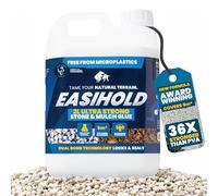 Vuba Easihold 2L Gravel Binder - Rock, Stone Adhesive & Mulch Glue, Dual Bond Tech Ready-to-Use, Pea Gravel & Bark Stabiliser for Landscaping Paths, Patios & Borders 5m² Coverage, 3-Year Protection