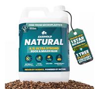Vuba Easihold 4.1L Gravel Glue - Rock, Stone Adhesive & Mulch Binder, Natural Non-Toxic Ready-to-Use, Pea Gravel & Bark Stabiliser for Landscaping Paths, Patio Borders 10m² Coverage 3-Year Protection