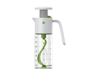 Vucchini Salad Dressing Mixer, 300ml Bird-like Sauce Shaker, Adjustable Flowing Rate, Non-slip Handle, Storage Bottle Suitable for Oil, Vinegar, Lemonade, Kitchen Restaurant, Pizza Cooking