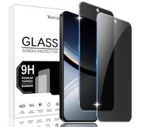 Vuciya 2 Pieces Privacy Tempered Glass Compatible with Xiaomi Poco F7 Protection Hardness 9H Screen Protector Anti-Scratch Bubble-Free Anti-fingerprint Ultra Resistant