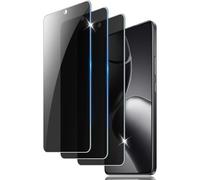 Vuciya 3 Pieces Privacy Tempered Glass Compatible with Xiaomi 14T / 14T Pro Protection Hardness 9H Screen Protector Anti-Scratch Bubble-Free Anti-Fingerprint Ultra Resistant