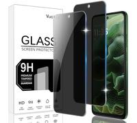 Vuciya Pack of 2 Privacy Full Privacy Screen Protector for Motorola Moto G75/G15/G35 Screen Protector, Anti-Scratch, Anti-Bubble, 9H Protective Film, Tempered Glass Screen Protector, Anti-Spy