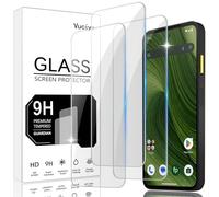 Vuciya Pack of 3 Screen Protectors Compatible with Fairphone 6/Fairphone Gen. 6 Tempered Glass, 9H Hardness Protective Film, Anti-Scratch, Anti-Bubble, HD Clear Film, for Fairphone 6