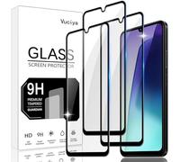 Vuciya Pack of 3 Screen Protectors Compatible with Xiaomi Redmi 14C/Redmi A4/A5/Poco C75/C71 Tempered Glass, 9H Hardness Protective Film, Anti-Scratch, Anti-Bubble, HD Clear Film, for Redmi 14C