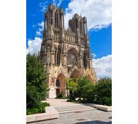 Vue sur la Cathédrale de Reims