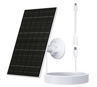 VUEBEE 7W Solar Panel for Arlo Essential 2K (2nd Gen), Essential XL & Spotlight Cameras, USB-C Solar Charger for 5V Battery Cameras, IP66 Waterproof, 360° Adjustable Mount, 9.8ft Cable