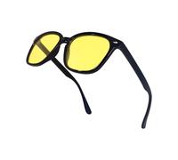 VUEECLAT 80% Yellow Blue Light Glasses for Woman Men| Ergonomic Design for Extended Use| Anti-Glare, Stylish Frame | Great for Computer, TV, Gaming Use & Night Owls
