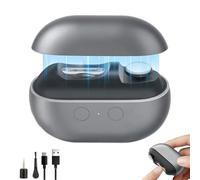 Vueeze Easyclip Smart Nail Clipper, Glosrity/Pubyfun Easy Clip 3-in-1 Multi-Functional Smart Nail Clipper, LED Light, Nail Trimmer, Total Nail Care (Black)