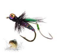 Vuela para La - Dibujos Artificiales De Doble Gancho | Señiva De Trucha Con Gancho, Adecuado para Muelle, Río, Cebo De Flotante Arroyo Poco Profundo, Jigging De Agua Salada, Trolling, Fund