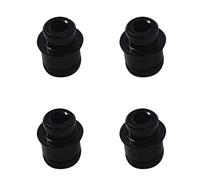 Vueqkueg Bike Universal-Fit 12mm to 9mm Hub Conversion Adaptor End Cap 4Pcs | 4-piece set; anodized aluminum; converts common 12mm thru-axle hubs to 9mm quick-release forks.