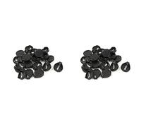 Vueqkueg Button Battery Holder 3V, CR2032/2025 Compatible, Plastic | 40 pcs per kit; dimensions 24x22x7 mm; pin spacing 20 mm; weight 35 g per set.
