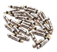 Vueqkueg Copper Presta Valve Core for Tubeless Installations Plus | Copper Presta valve cores delivers resistance and durability for tubeless installations, easy to replace.