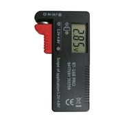 Vueqkueg Digital Battery Tester for AA/AAA/9V Batteries - Voltage Meter Pro | Ultra portable tester measures 1.5V No.5/ and 9V batteries; no power supply needed, easy to read with a needle gauge.