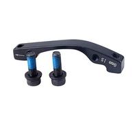 Vueqkueg Disc Brake Caliper Bracket Post IS/PM Front 160mm 140mm System | High 84.2x10 mm seat ensures on compatible frames; converts post mount to IS/PM with confidence.