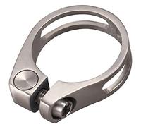 Vueqkueg Seatpost Clamp 31.8mm Titanium Alloy Hollow Seat Tube Clamp 27.2mm | Hollow seat tube design sharply reduces weight while preserving strength and clamp security for race bikes worldwide.