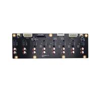Vueqkueg Server Backplane N3 with 8 SAS Ports and 4pin Power 3pin Fan Unit | Delivers stable data transmission following SATA protocols; compatible with HDD, SSD, and optical drives across devices.