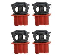 Vueqkueg Upper Radiator Mount Right Fit Plastic | Right-side mounting solution for E320/ E350 series; precise pin alignment; 4-piece set; plastic components.