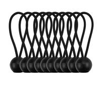 Vuggdt Ball Bungee Cords - Elastic Durable Bungee Cord with Balls | Heavy Duty Tarp Bungee Cords String for Camping, Tents, Tarps, Canopy, Holding Wire
