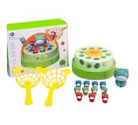Vuggdt Bounce And Catch | Popping Up Games,Rotating Electric Musical Frog Toy with Light for Toddler Kids Boys Girls Friends Play Activities Birthday
