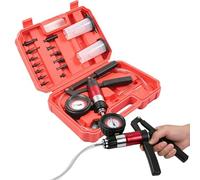 Vuggdt Brake Bleeder Vacuum Pump Kit | Multifunctional Portable - Auto Brake Bleed Kit Vacuum Tester,for Motorcycle Truck Fluid Extraction Filling Braking System Maintenance