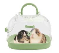 Vuggdt Guinea Carrier | Dwarf Hamster Carry Travel Cage - Transparent, Breathable, Portable, Small Hamster Cage With Water Bottle For Dwarf, Hamster, Ferret, Chinchillas