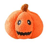 Vuggdt Pet Plush Toys,Interactive Dog Chew Toys Pumpkin | Interactive Pet Supplies Squeaky Game for Halloween Boredom Reduction Travel Playtime Enrichment Indoor Home