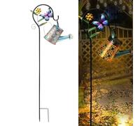 Vuggdt Solar Watering Can Lights | Waterproof Ambient Lighting | Outdoor Solar Light Watering Can,for Birthday Outside Decorations Pathway Porch Yard Patio Garden