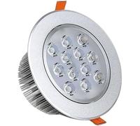 VUIKLCty 12W LED Embedded Spotlights For Ceiling Panel Lights Living Room Household Aisle Market Store Energy Saving Downlights Lighting(White light,12W)