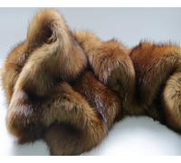 VUIKLCty 180x50cm Thick Luxury Long Hair Fox Fur Fabric For DIY Handicrafts, Smooth And Soft Long Hair Fake Fur For Interior Decoration, Costume Decorations, Props Backdrops