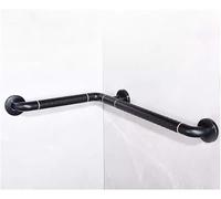 VUIKLCty Bathroom Grab Bar, Wall Mounted Bathroom Safety Grab Bar For Bathtub, Shower, Toilet, Kitchen(Black-b,50X70CM)