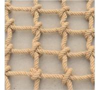 VUIKLCty Climbing net, all weather garden climbing support plant net for outdoor playground swing tree house(2 * 2m(6.6 * 6.6ft))