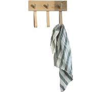 VUIKLCty Coat Rack Coat Rack Nordic Style Solid Wood Hook Door Hanger Wall Hanging Rack Decorative Coat Key Storage Hooks Rack(Six)