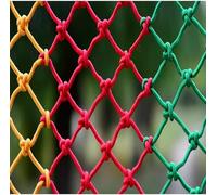 VUIKLCty Colorful Climbing Mesh Decorative Mesh Rope Ladder Mesh, Staircase Balcony Window Door Railing(3 * 5m(9.9 * 15.15ft))