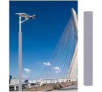 VUIKLCty Durable Protective Covers For Outdoor Posts In Sports Fields And Playgrounds(H-5.9ft Gray,Dia 5.5in)