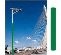 VUIKLCty Durable Protective Covers For Outdoor Posts In Sports Fields And Playgrounds(H-5.9ft Green,Dia 5.5in)