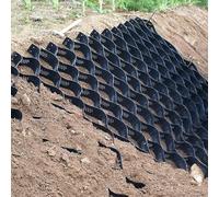 VUIKLCty Heavy Duty Ground Grid Stabilizer, Peat Gravel Grid Laying Grid, Light Truck/car Driving Load Geogrid(2m x 6m (6.5ft x 19.5ft))