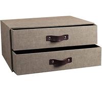 VUIKLCty Home Entryway Organizer Drawer Office Book Desktop Organizer Bookcase Organizer Box File Cabinet(Braun)