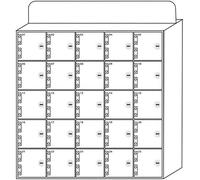 VUIKLCty Mobile phone storage locker Acrylic Mobile Phone Storage Lockers: A Secure Storage Solution Equipment security storage locker