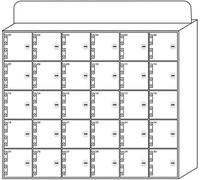 VUIKLCty Mobile phone storage locker Mobile Phone Lockers For Various Events: Safe, Space-saving And Stylishly Attractive. Equipment security storage locker