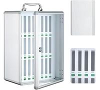VUIKLCty Mobile phone storage locker Multifunctional Mobile Phone Stand Suitable For Classrooms, Schools And Offices Equipment security storage locker(24slots)