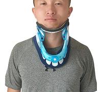 VUIKLCty Neck Brace Collar Neck Brace Support|Relieves Neck Pain and Spine Pressure|Cervical Traction Device,for Sedentary Office Workers, Students, Drivers