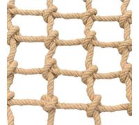 VUIKLCty Outdoor Climbing Net, Cargo Rope Ladder Net, Heavy-duty Cargo Net, Yard Frame Climbing Net, Treehouse Rope Ladder(4 * 4m(12.12 * 12.12ft))