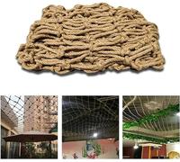 VUIKLCty Outdoor Climbing Net, Playground Climbing Cargo Net, Heavy Duty Cargo Net For Outdoor Games(3 * 4m)